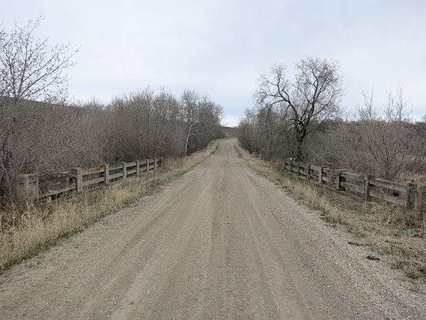 Concrete Beam Bridge over Silver Creek