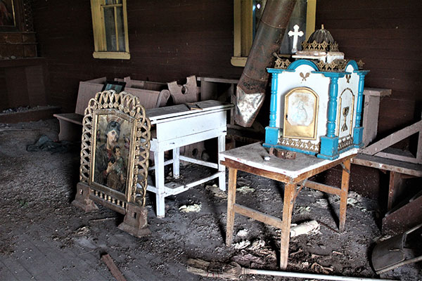 Interior of Blessed Virgin Mary Ukrainian Catholic Church