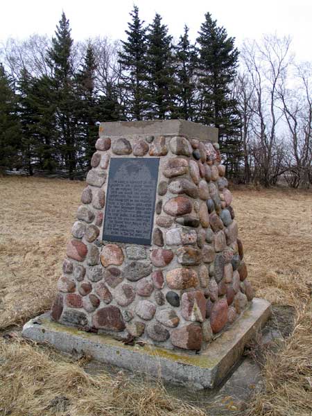 Snowflake commemorative monument