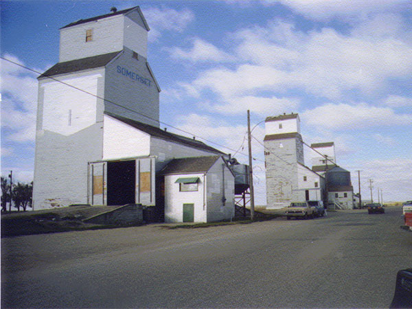 The former United Grain Growers elevator at Somerset