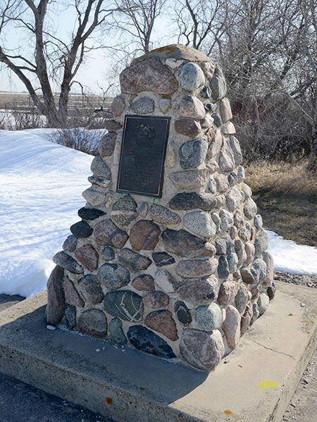South Plympton United Church commemorative monument