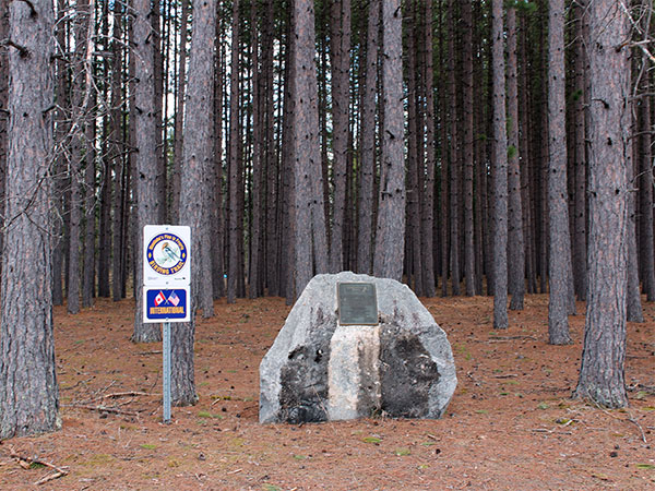 Spur Woods Heritage Reserve Monument