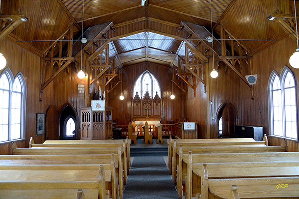 Interior of St. Alban’s Anglican Church