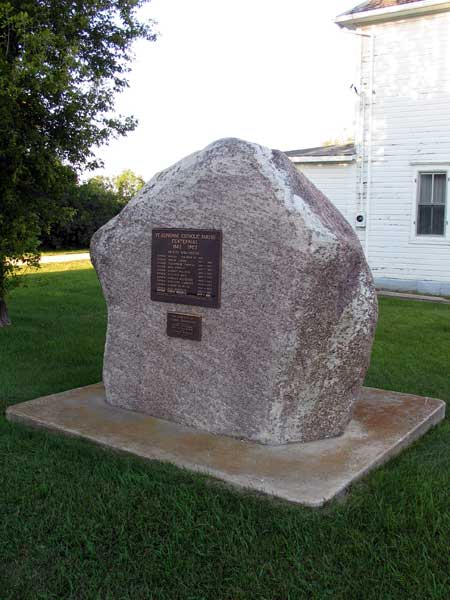 St. Alphonse Parish centennial monument