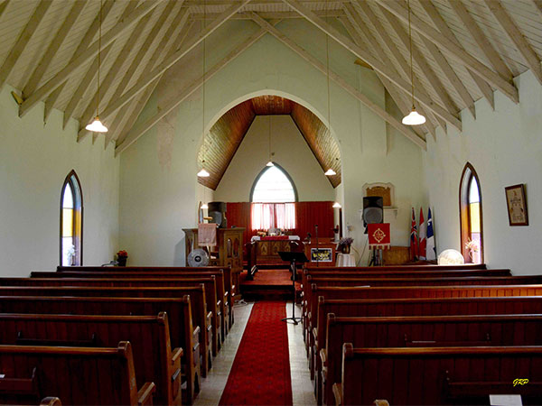 Interior of Old English Church / St. Andrew’s Anglican Church