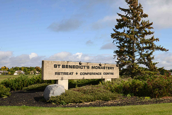 Entrance to the former St. Benedict’s Monastery