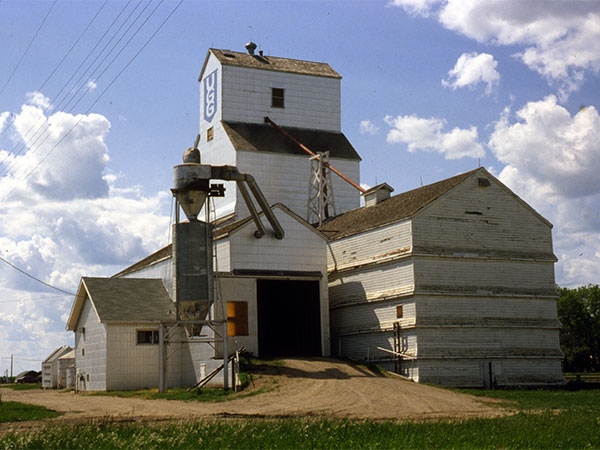 United Grain Growers Grain Elevator at St. Claude
