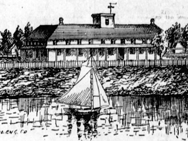 Sketch of Saint Cross House