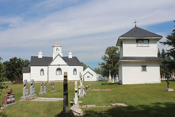 St. Demetrius Ukrainian Orthodox Church and cemetery