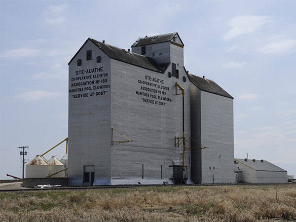 Former Manitoba Pool Grain Elevator at Ste. Agathe