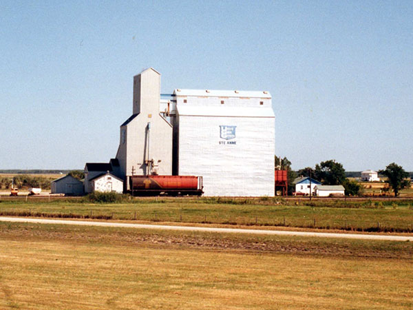 United Grain Growers grain elevator at Ste. Anne