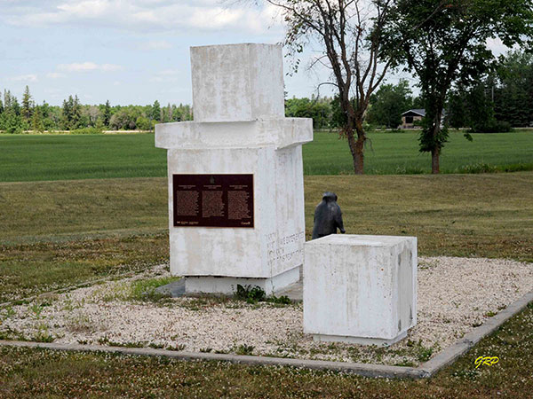 Stefansson commemorative monument near Arnes