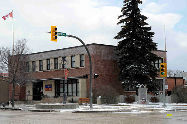 Dominion Post Office Building at Steinbach