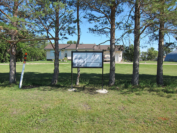 Steinfeld School commemorative sign