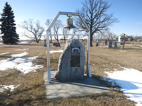 Commemorative monument in St. Emric’s Roman Catholic Cemetery