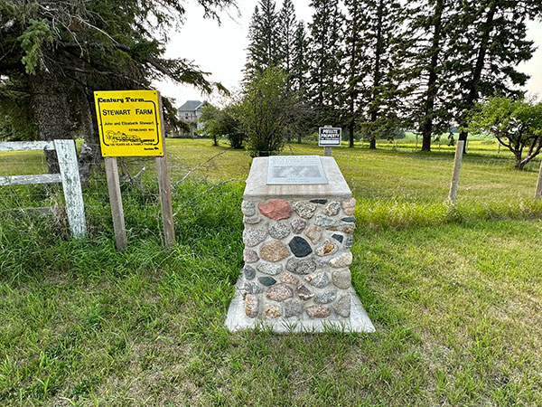 Stewart family monument