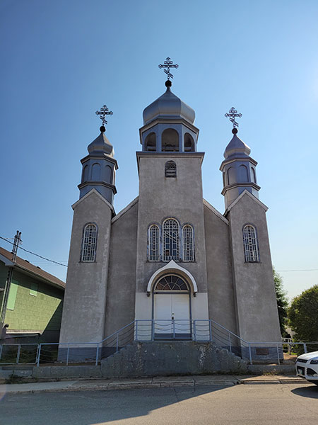 St. George Ukrainian Greek Orthodox Church at Flin Flon