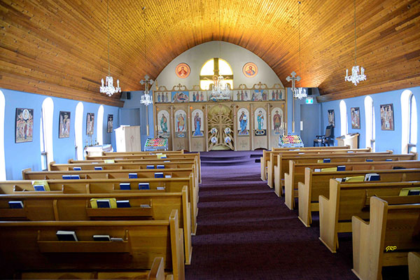 Interior of St. George Orthodox Church