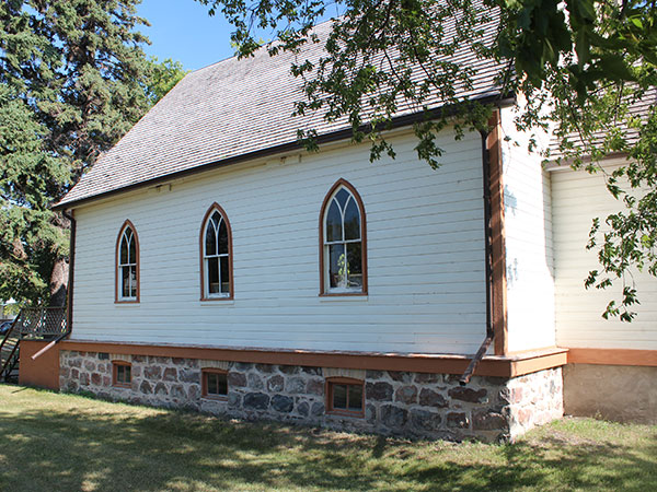 Side view of St. George’s Anglican Church