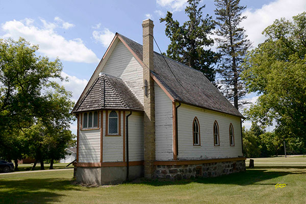 Rear view of St. George&rsquo;s Anglican Church
