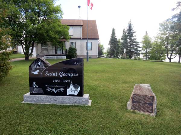 St. Georges Parish monument