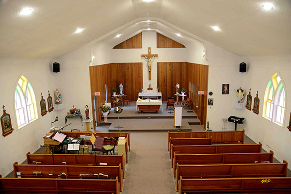 Interior of St. Georges Roman Catholic Church