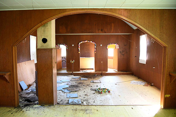 Interior of St. George’s Romanian Orthodox Church