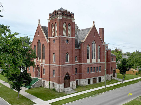 The former St. Giles Presbyterian Church