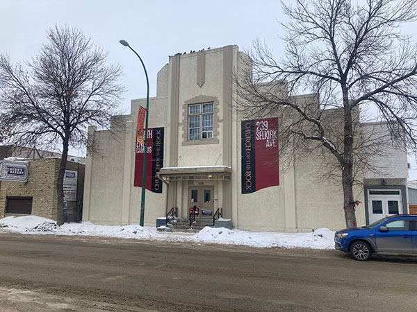 The former Hebrew Sick Benefit Association Hall