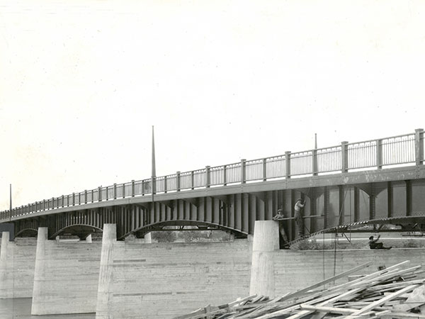 The original St. James Bridge
