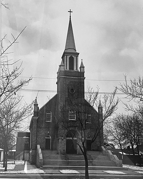 The former St. John Cantius Roman Catholic Church