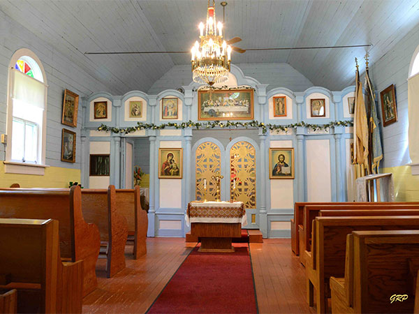 Interior of the St. John Ukrainian Greek Orthodox Church