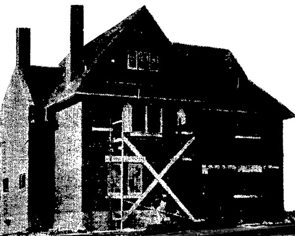 St. John’s Anglican Archdeacon’s House under construction