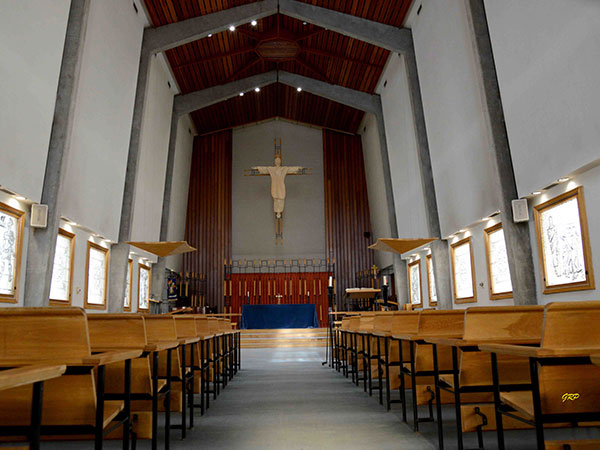 Interior of St. John the Evangelist Chapel