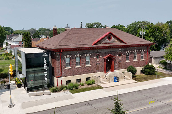 St. John’s Library after renovation