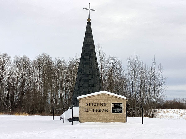 St. John’s Lutheran Church commemorative monument