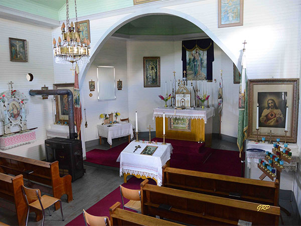 Interior of the St. John the Baptist Ukrainian Catholic Church