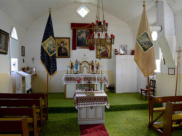 Interior of St. John the Baptist Ukrainian Catholic Church