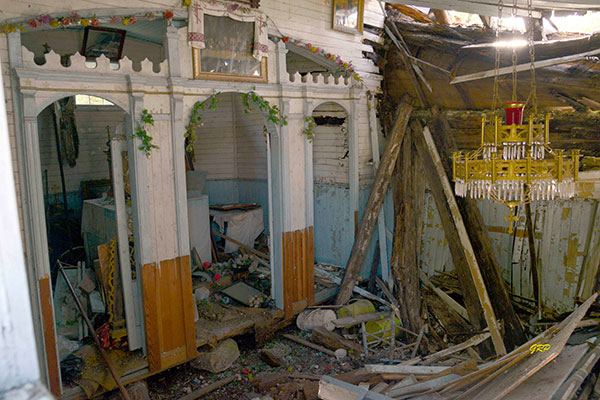 Interior of St. John the Baptist Ukrainian Orthodox Church
