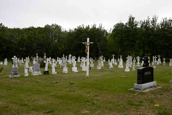 St. Josaphat’s Ukrainian Catholic Cemetery at Sifton