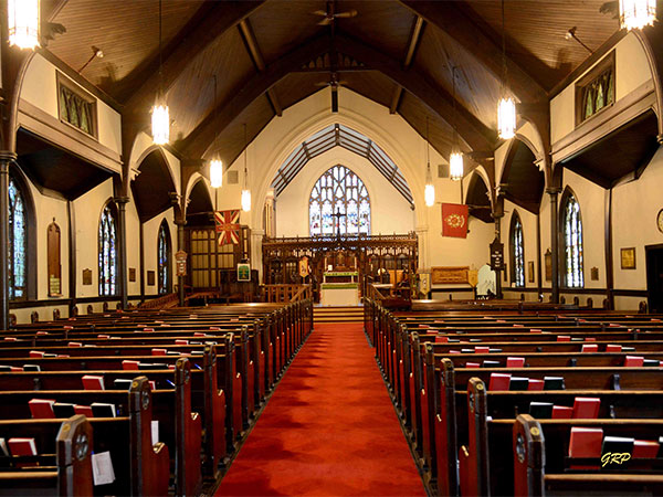 Interior of St. Luke’s Anglican Church
