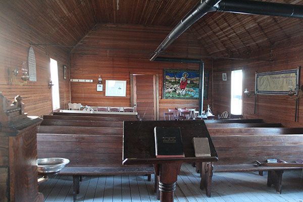 Interior of St. Mark’s Anglican Church