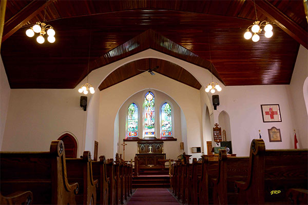 Interior of St. Mark’s Anglican Church