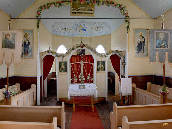 Interior of St. Paul’s Ukrainian Orthodox Church