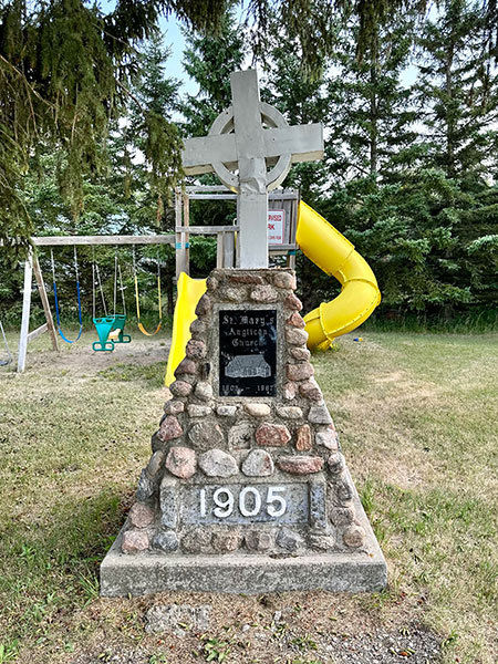 St. Mary’s Anglican Church commemorative monument