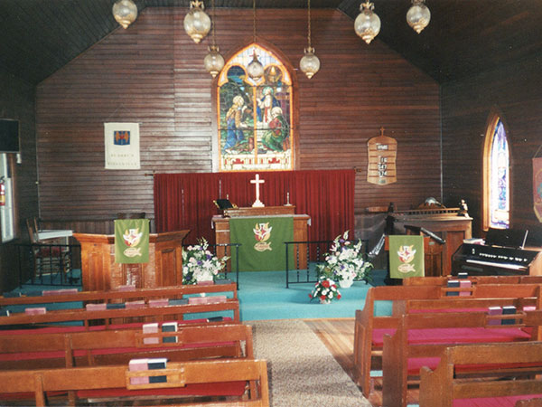 Interior of St. Mary’s Anglican Church