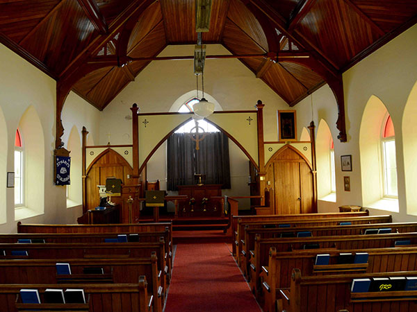 Interior of St. Mary St. Alban Anglican Church