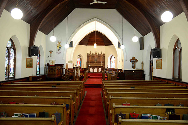 Interior of St. Mary the Virgin Anglican Church