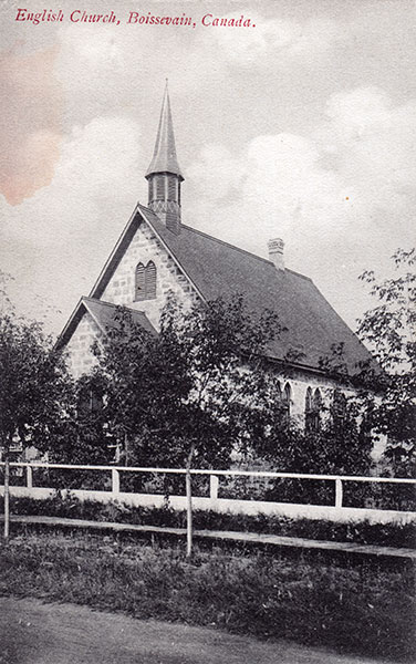 Postcard view of St. Matthew’s Anglican Church