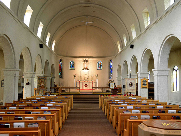 Interior of St. Michael and All Angels Anglican Church